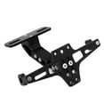 thumbnail image 4 of Motorcycle License Plate Holder, Motorcycle License Plate Holder Bracket, Adjustable Telescopic Aluminum Alloy with LED Light, 4 of 7