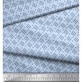 thumbnail image 3 of Soimoi Cotton Poplin Fabric Plus Sign Shirting Print Sewing Fabric Yard 56 Inch Wide, 3 of 3
