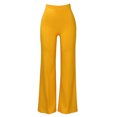 thumbnail image 4 of Womens Trousers, Women Tight And Versatile High Waisted Elastic Solid Color Pants, Work Pants, 4 of 5