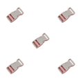 thumbnail image 1 of relayinert 10pcs/set Easy To Buckle Strap With Multi-Color Clasp Belt Buckles High Compatibility ABS Release Buckle Hook Buckle golden yellow 5Set, 1 of 6