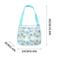 thumbnail image 4 of Light blue Beach Toy Mesh Bags For Kids Seashell Bags With Sand Toy Net Bag, 4 of 4