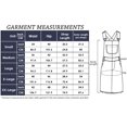thumbnail image 5 of Junior Womens Distressed Denim Adjustable Strap Overall Dress, Indigo, X-Large, 5 of 5