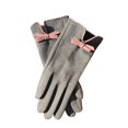 thumbnail image 4 of Ladies' De Rong Warm Gloves with Bows Suitable for Cycling To Work with Extra Fleece Thickened and Windproof for Cycling, 4 of 4