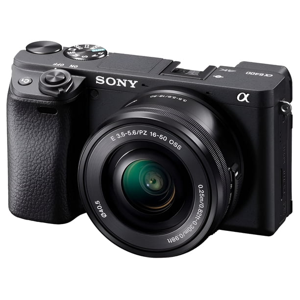 SONY α6400 Sony Alpha a6400 Mirrorless Digital Camera with 16–50mm Zoom Lens