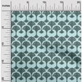 thumbnail image 1 of oneOone Cotton Poplin Fabric Floral Block Printed Fabric 1 Yard 56 Inch Wide, 1 of 4