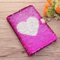 thumbnail image 4 of Carnet Cœur d'Amour Coloré, Journal Secret à Paillettes avec Verrou, Carnet Réversible, Journal Privé, Carnet de Voyage, Cadeau pour Adultes et Enfants, 4 of 6