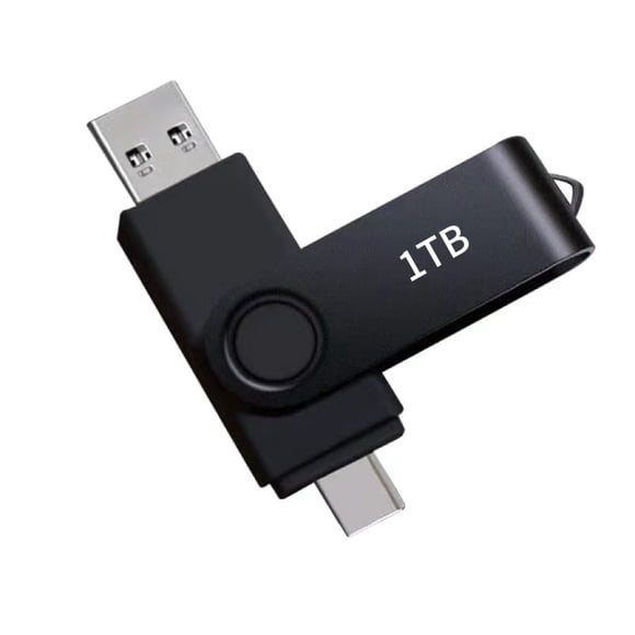 USB Flash Drive 1TB/932GB USB-C and USB-A Dual Drive Thumb Drive Jump Drive - Compatible with Phones, Laptops, Tablets - MAOLAI