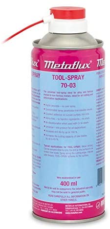 Mousse de Refroidissement Spéciale en Vaporisateur pour Outils pour Forets METAFLUX 70-03 Empêche le Ternissement. Adhère Parfaitement aux Surfaces Inclinées. Augmente la Durée de Vie des Forets (1)