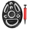 thumbnail image 1 of Floating Drink Holder, Pool Drink Holder Floats Good Stability  For Swimming Pool Party Black, 1 of 8
