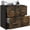 Rustic Brown, variant on Vinsetto Filing Cabinet with Drawers, File Cabinet with Lock Espresso