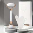 thumbnail image 1 of Idée Cadeau de Saint-Valentin : Planche de Gua Sha en Boîte pour Visage SPA Anti-Rides & Massage Corporel, 1 of 5