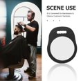 thumbnail image 3 of JUNWELLRearview Mirror Self Haircut Barber Hand Held Mirrors with Handle Black, 3 of 8