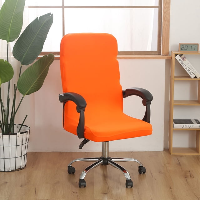 Bargain Violete Solid Color Brushed High Elastic Chair Cover Soft And Comfortable Chair Seat Cover -proof And Dirt- Chair Slipcover Suitable For Dining Chair