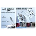 thumbnail image 4 of Compatible avec iPhone 14 13 12 Étui MagSafe avec Protecteur d'Objectif de Caméra, Protection Complète Étui Magnétique Transparente Compatible avec MagSafe Étui Anti-Rayures pour iPhone 13, Or, 4 of 6