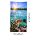thumbnail image 3 of LSLJS Beach Towel Summer Beach Essentials Microfiber Beach Towel Super Lightweight Colorful Bath Towel Sandproof Beach Blanket Multi-Purpose Towel for Travel Swimming Pool 30x60 Inch Beach Towel, 3 of 3
