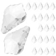 thumbnail image 4 of 10pcs Crystal Pendants Transparent Chandelier Prisms Parts Hanging Light Pendants, 4 of 8