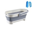 thumbnail image 2 of Foldable Collapsible Bucket with Wringer Mop Cleaning Pail Space Saving Multi-Use Portable Water Storage Container for Household Outdoor Camping Car Wash Pet Bath, 2 of 6