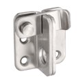thumbnail image 4 of Unique Bargains Flip Door Latch 201 Stainless Steel 45x40mm Gate Latch Left Open Hasp Sliding Lock with Padlock Hole, 4 of 4
