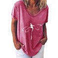 thumbnail image 1 of Birdeem T-Shirt à Manches Courtes Imprimé pour Femmes, 1 of 1