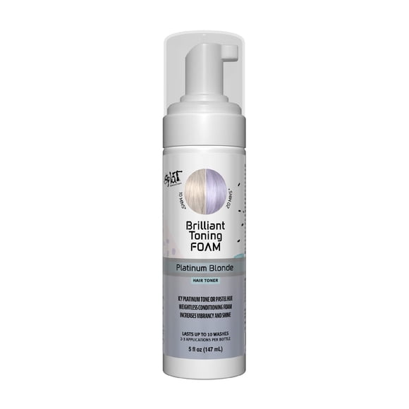 Splat Mousse Tonifiante Conditionnante Brillante - Dure jusqu'à Dix Lavages (Platinum)