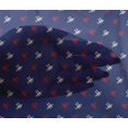 thumbnail image 4 of oneOone Viscose Chiffon Fabric Hash Sign Kasuri Print Fabric By The Yard 42 Inch Wide, 4 of 4