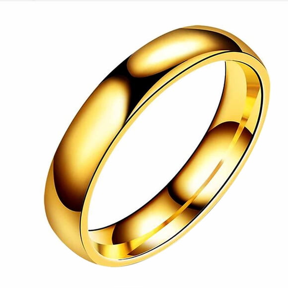 Up to 65% Off 4Mm Stainless Steel Smooth Ring Titanium Steel Couple Ring Jewelry Size 5-12 Necklace Rings Earring Jewelry on Clearance