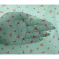 thumbnail image 4 of oneOone Viscose Chiffon Fabric Leaves & Flower Floral Print Sewing Fabric BTY 42 Inch Wide, 4 of 4