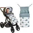 thumbnail image 1 of Buggysnuggle Poussette pour Nouveau-Né Chancelière Fanion Snuggle Sherpa, 1 of 9