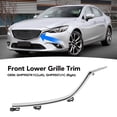 thumbnail image 3 of Front Lower Grille Trim Chrome Exquisite Molding for  6 2014-2017​, 3 of 7