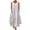 White, variant on Meichang Women Cotton Linen Dresses Summer Sleeveless Scooop Neck Button Up Sundresses Plus Size Solid Double Swing Tank Dresses Tiered Flowy Long Maxi Dress with Pockets Coffee XL