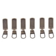 thumbnail image 4 of Zipper Pull Tab, Detachable Stainless Steel Metal Zipper Head  For Clothing Bronze, 4 of 8