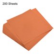 thumbnail image 3 of Unique Bargains 200 Sheets 6x6 Inch Origami Paper Double Sided Orange Red Square Sheet for Art Craft Project, Beginners, 3 of 5