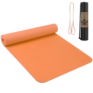 2.05×24.01in Portable Yoga Mat Thicken Sports Mat Anti-slip Exercise Mat
