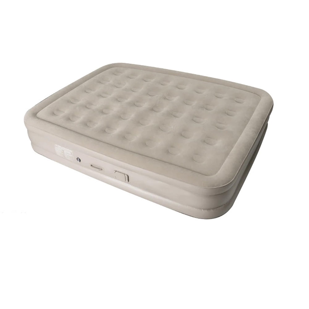 axGear Matelas Pneumatique Format Grand avec Pompe Intégrée à DEL Gonflable avec 2 Oreillers