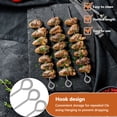 thumbnail image 3 of 20 Pcs Brochettes en Métal pour Brochettes, Brochettes Réutilisables pour le Gril, Brochettes en Acier Inoxydable pour Brochettes, Brochettes de Gril pour Gril Extérieur, 3 of 7