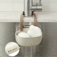 thumbnail image 1 of 1pc Versatile Drainage Rack - Space-Saving Sink Organizer for Quick-Drying Sponges, Soaps & Washcloths - Perfect for Kitchen & Bathroom, Adjustable for Single or Double Sink, Sturdy Water Drainage Sys, 1 of 5