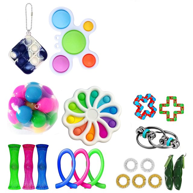 Honganda DIY Decompression Toy Set, Press Type Stress Relief Toys Kit