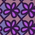 thumbnail image 1 of Ahgly Company Tapis d'Intérieur Lavable en Machine Carré Transitionnel Indigo Violet, 7 Pieds Carré, 1 of 7