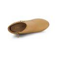 thumbnail image 4 of Unique Bargains Bottines à Talon Bloc Haut pour Femmes à Bout Rond avec Fermeture Éclair Latérale, 4 of 7