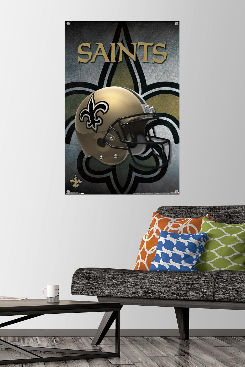 NFL New Orleans Saints - Helmet 16 Wall Poster