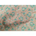 thumbnail image 5 of oneOone Cotton Poplin Fabric Triangle Geometric Printed Craft Fabric BTY 56 Inch Wide, 5 of 5