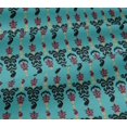 thumbnail image 5 of oneOone Viscose Jersey Fabric Stripe & Paisley Ikat Print Fabric BTY 60 Inch Wide, 5 of 5