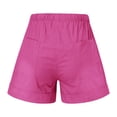 thumbnail image 4 of TIMIFIS Shorts Décontractés Confortables pour Femmes à Cordon, Taille Élastique, avec Poches - Été, 4 of 6