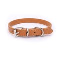 thumbnail image 1 of Collier Doux pour Chien, Sangle de Cou pour Petit Chiot Chaton Chat Orange TP : 30*1,5 cm, 1 of 8