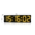 thumbnail image 3 of 8 Inch 6 Digits Marathon Clock Double Sided Large Led Outdoor Clock Waterproof Real Time Clocks ,Versatile Applications, 3 of 7