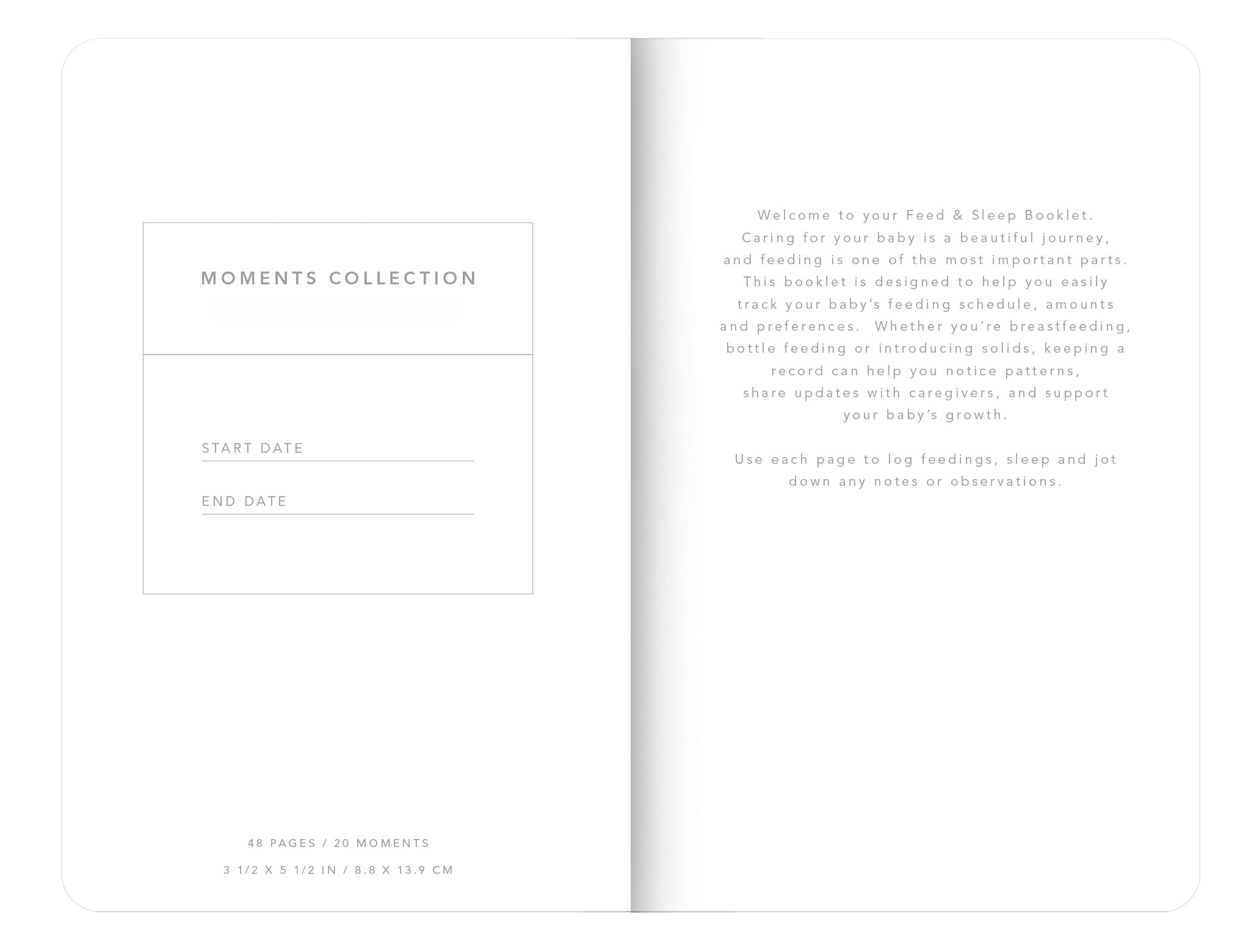 Mead Moments Pocket Journal - Feed & Sleep