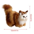 thumbnail image 4 of Simulation Cat Toys Plush Toys Simulation Animal Models Childrens Gifts, 4 of 4