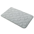 thumbnail image 2 of LSLJS Bath Rug, Light Luxury Bathroom Memory Foam Absorbent Floor Mat Bathroom Toilet Doorway Quick Dry Foot Mat Entry Door Mat Non-slip Mat Home Decor, 2 of 9