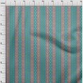 thumbnail image 4 of oneOone Polyester Spandex Turquoise Green Fabric Geometric Dress Material Fabric Print Fabric By The Yard 56 Inch Wide, 4 of 4