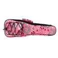 thumbnail image 2 of Tachiuwa Soft Ukulele Storage Case Holder Backpack Big Storage for Ukulele - 21inch Pink, 2 of 9